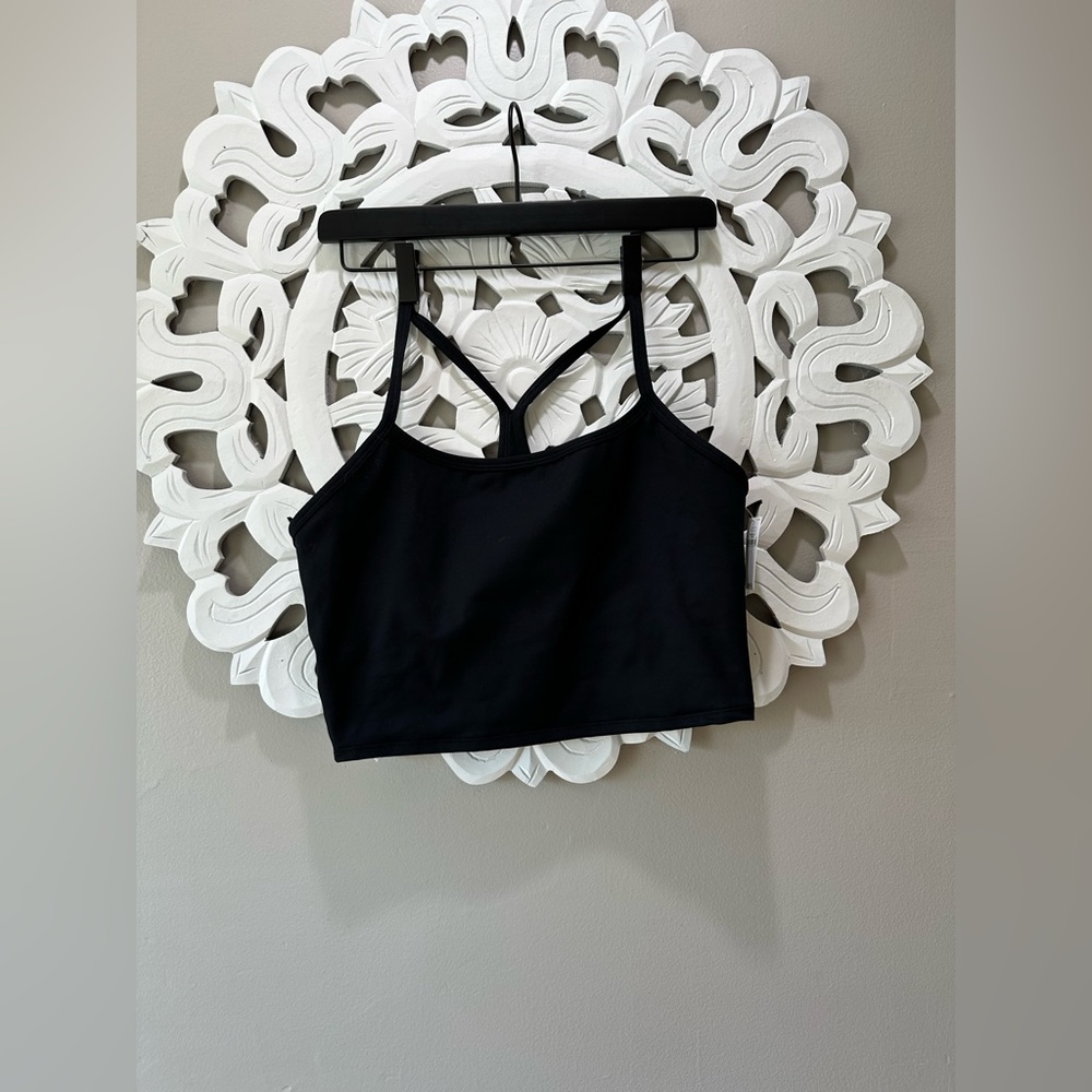 Athletic crop top